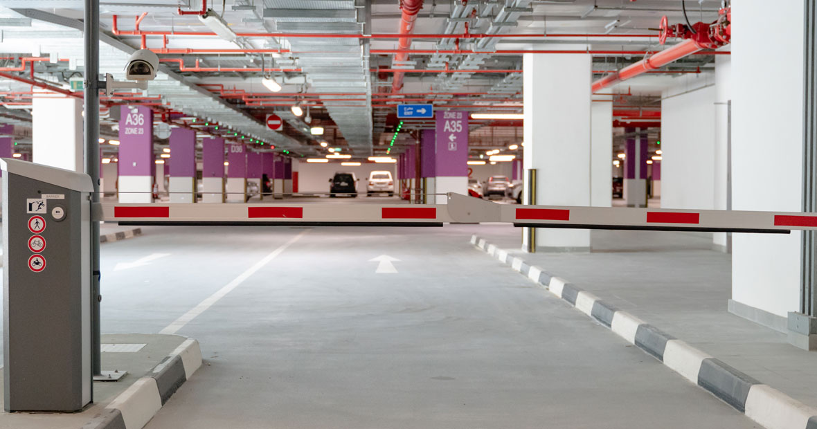 Les barrières de parking